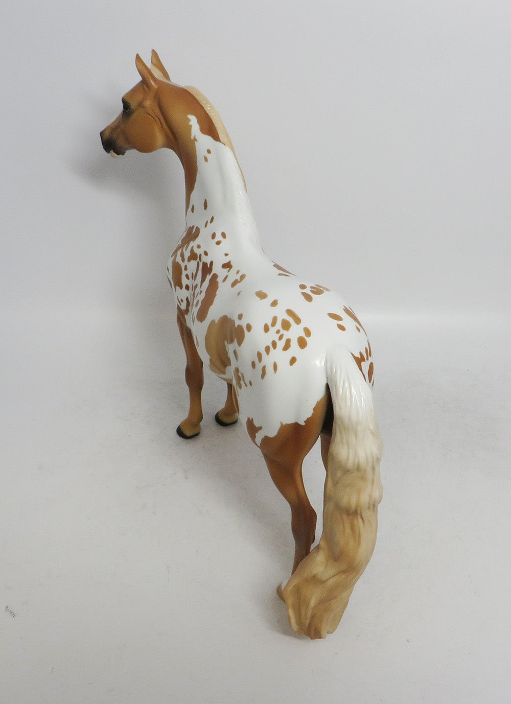 SPRITZ-OOAK PALOMINO PINTO MORGAN  MODEL HORSE WHS 2018