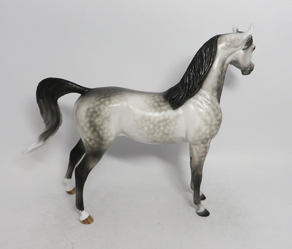 PARKER - OOAK GREY DAPPLED ARABIAN BY SHERYL LEISURE