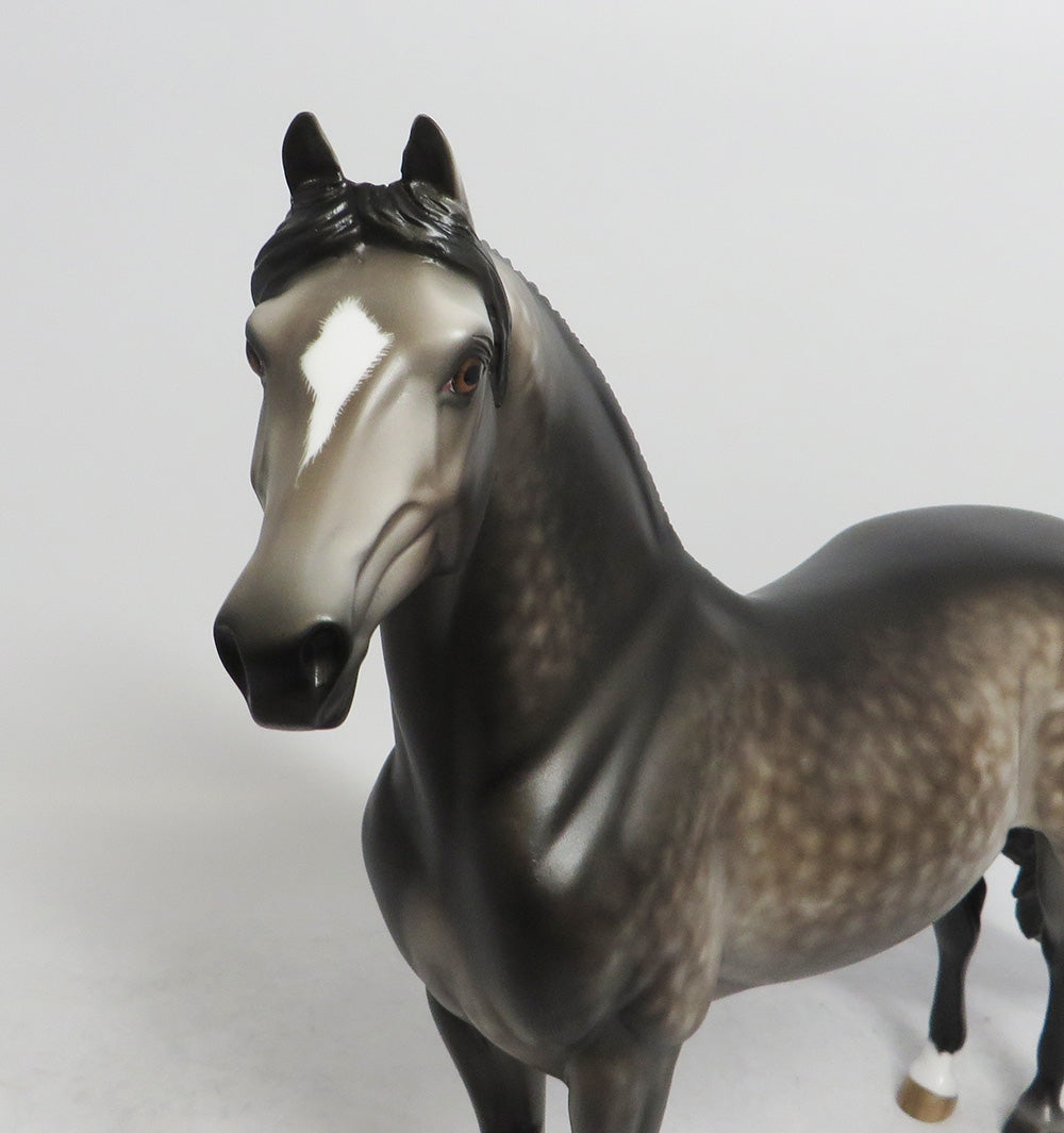 UNCLE BILLY- OOAK BAY GOING GREY MORGAN BY SHERYL LEISURE