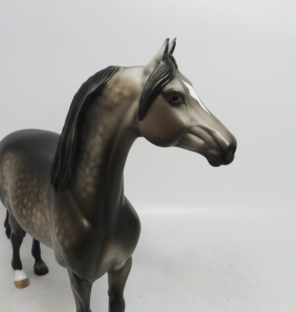 UNCLE BILLY- OOAK BAY GOING GREY MORGAN BY SHERYL LEISURE