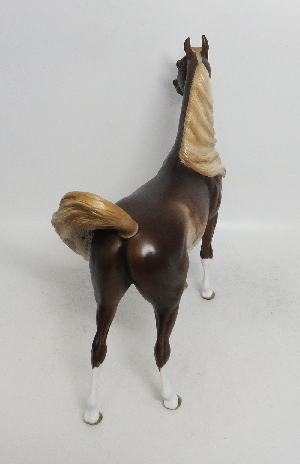SCHWARTZ- OOAK CHESTNUT SABINO ARABIAN BY SHERYL LEISURE