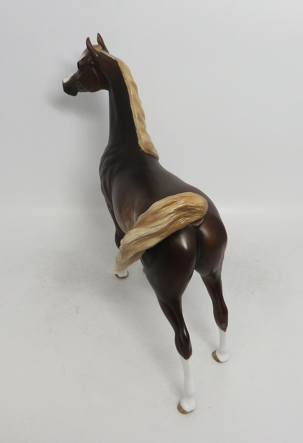 SCHWARTZ- OOAK CHESTNUT SABINO ARABIAN BY SHERYL LEISURE