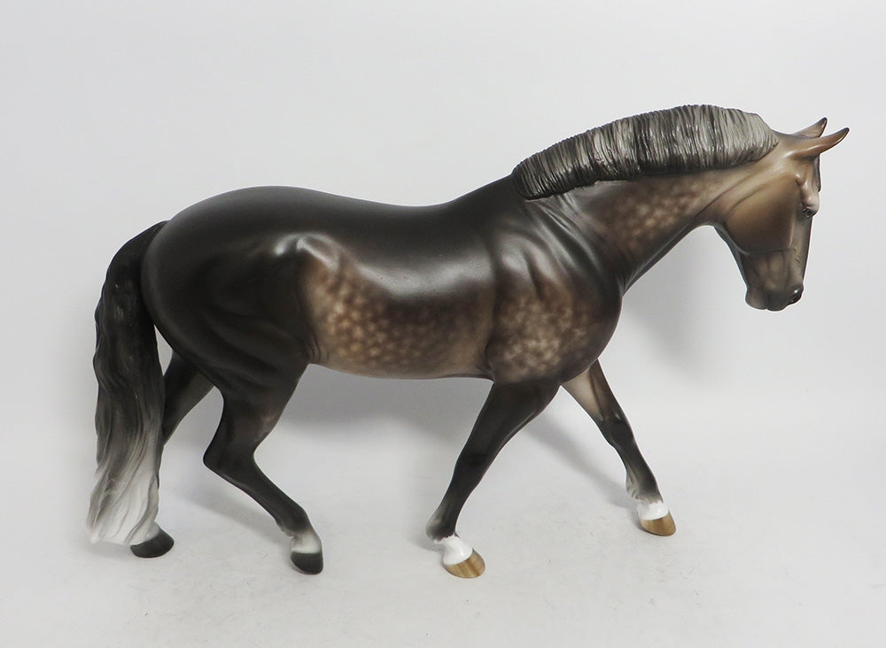 PHIL- OOAK DAPPLED BAY GOING GREY BY SHERYL LEISURE