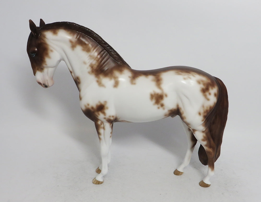 NOLVELLO-OOAK CHESTNUT SABINO ANDALUSIAN BY SHERYL LEISURE WHS 2018
