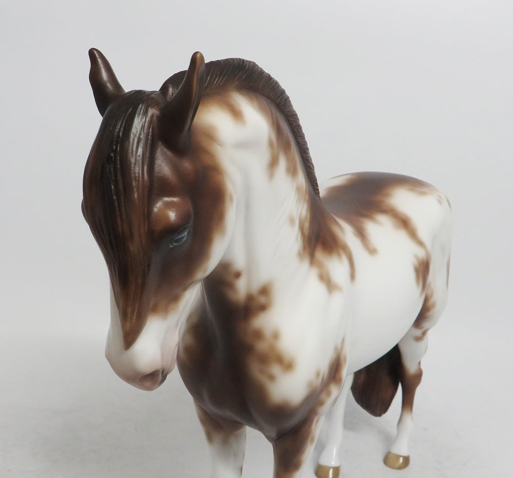 NOLVELLO-OOAK CHESTNUT SABINO ANDALUSIAN BY SHERYL LEISURE WHS 2018