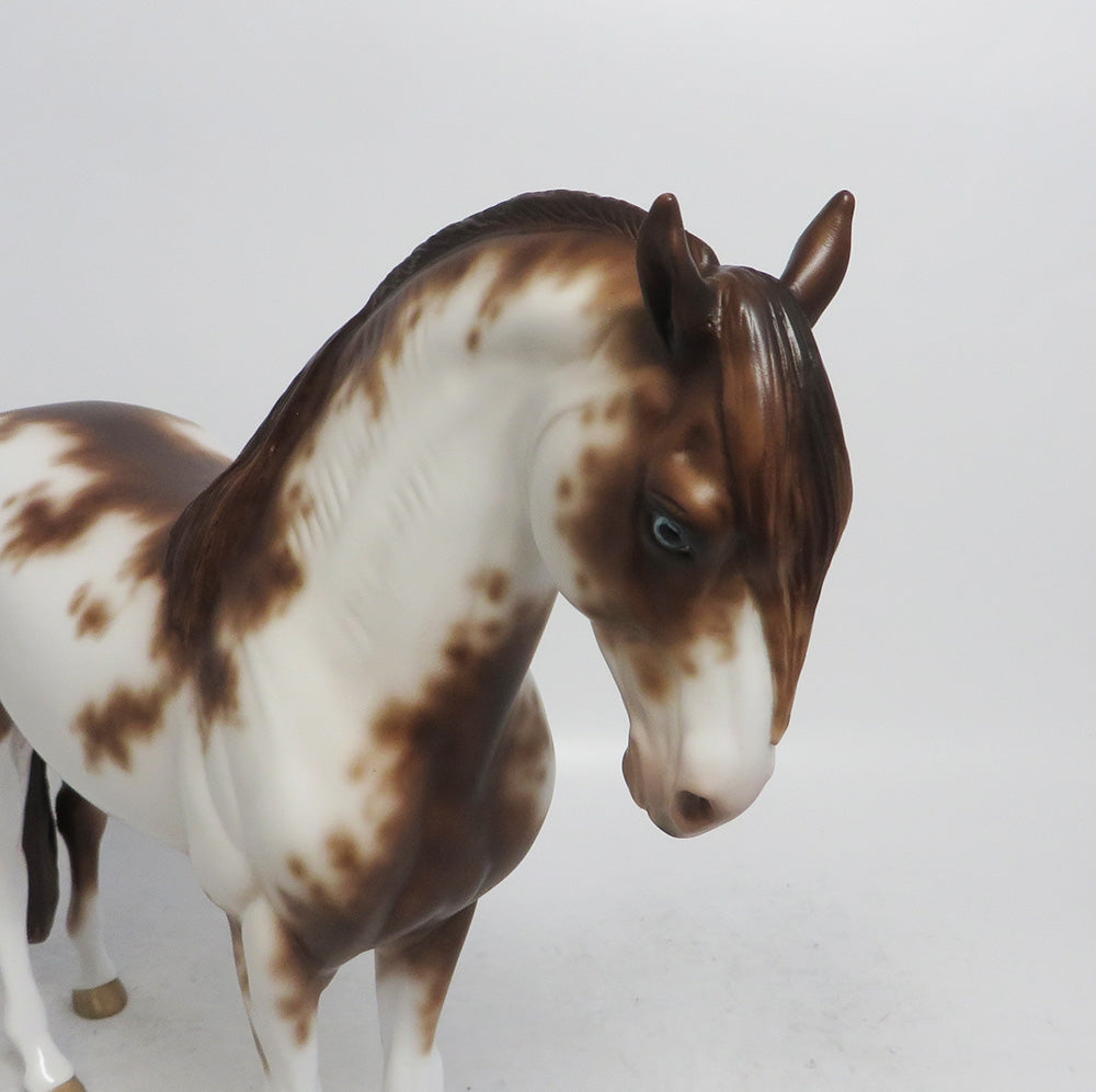 NOLVELLO-OOAK CHESTNUT SABINO ANDALUSIAN BY SHERYL LEISURE WHS 2018