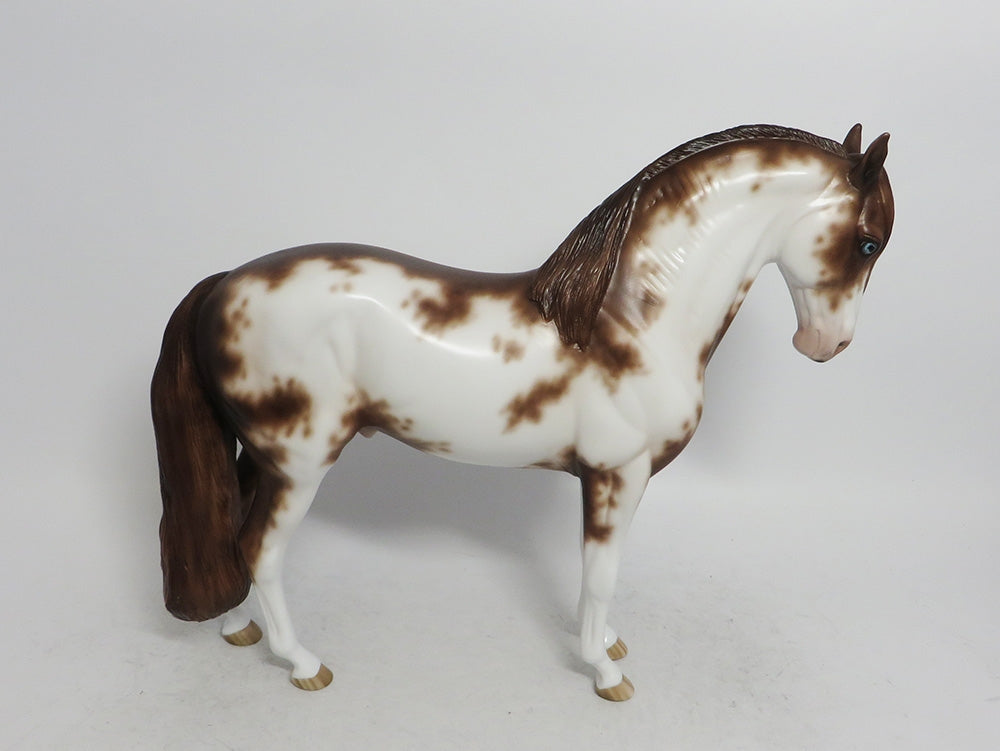 NOLVELLO-OOAK CHESTNUT SABINO ANDALUSIAN BY SHERYL LEISURE WHS 2018