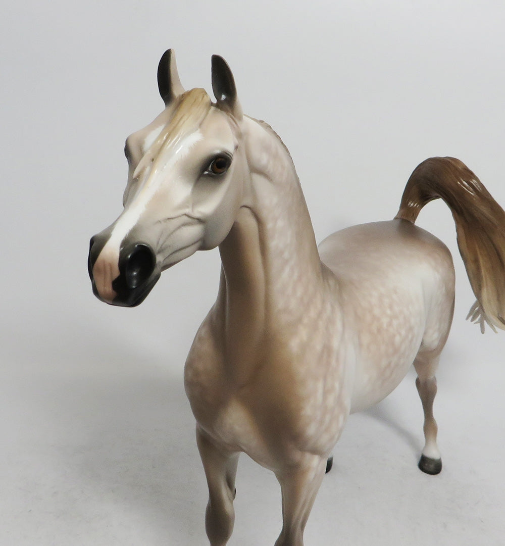 GROVER- OOAK STAR DAPPLED ROSE GREY BY SHERYL LEISURE