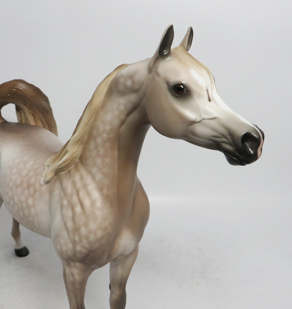 GROVER- OOAK STAR DAPPLED ROSE GREY BY SHERYL LEISURE