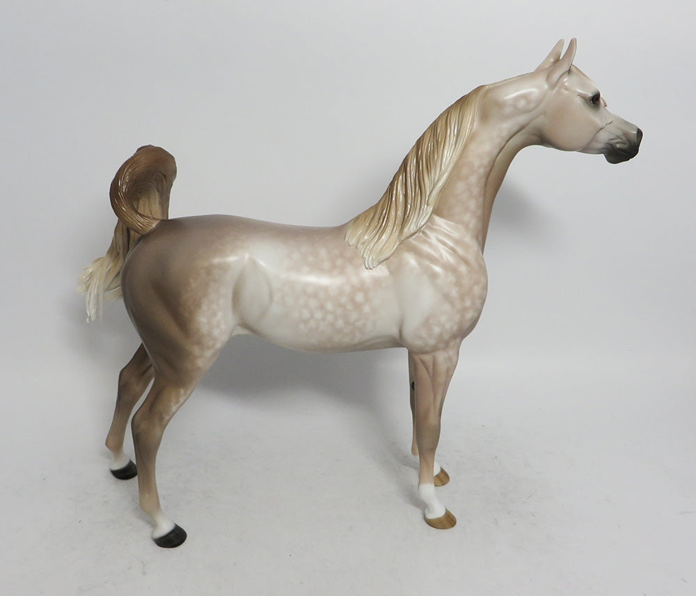 GROVER- OOAK STAR DAPPLED ROSE GREY BY SHERYL LEISURE