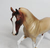 DANCER- OOAK STRAWBERRY ROAN TWH BY AUDREY DIXON WHS 2018