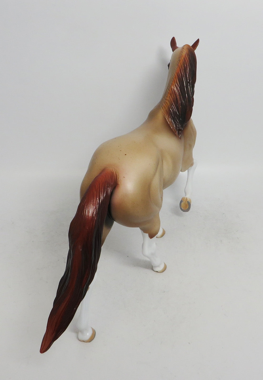 DANCER- OOAK STRAWBERRY ROAN TWH BY AUDREY DIXON WHS 2018