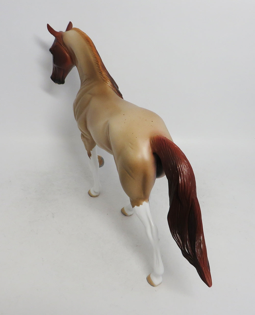DANCER- OOAK STRAWBERRY ROAN TWH BY AUDREY DIXON WHS 2018