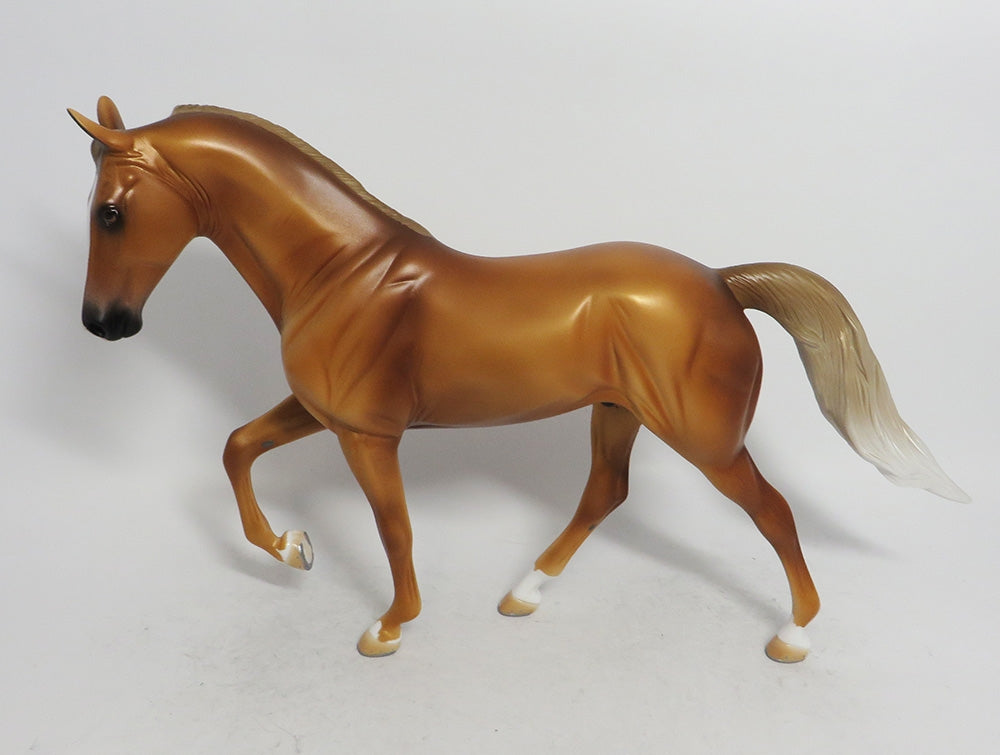 GINGER- OOAK PALOMINO FLAX MANE AN TAIL TWH- WHS 2018