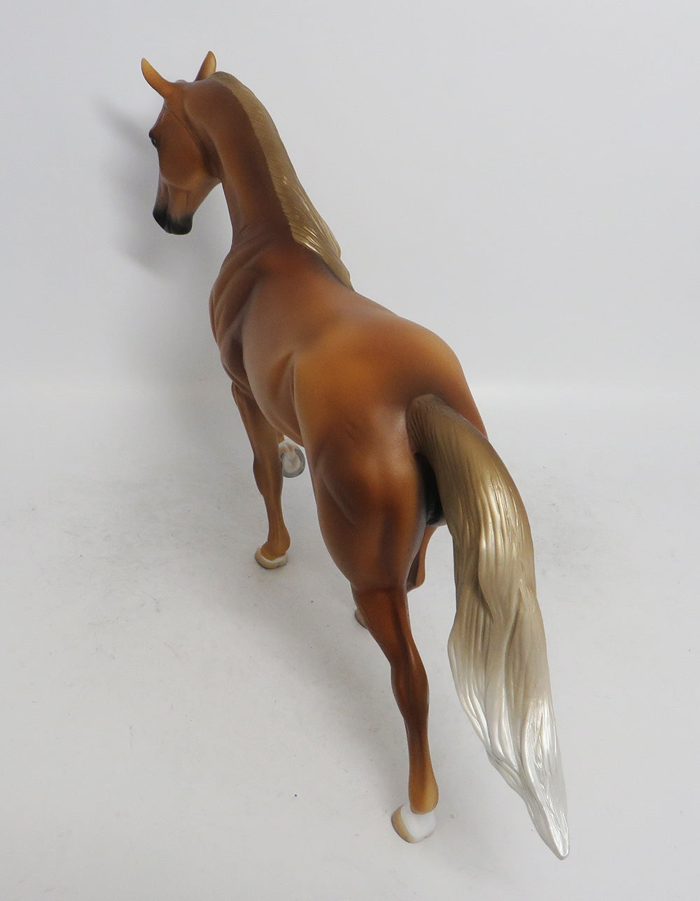 GINGER- OOAK PALOMINO FLAX MANE AN TAIL TWH- WHS 2018