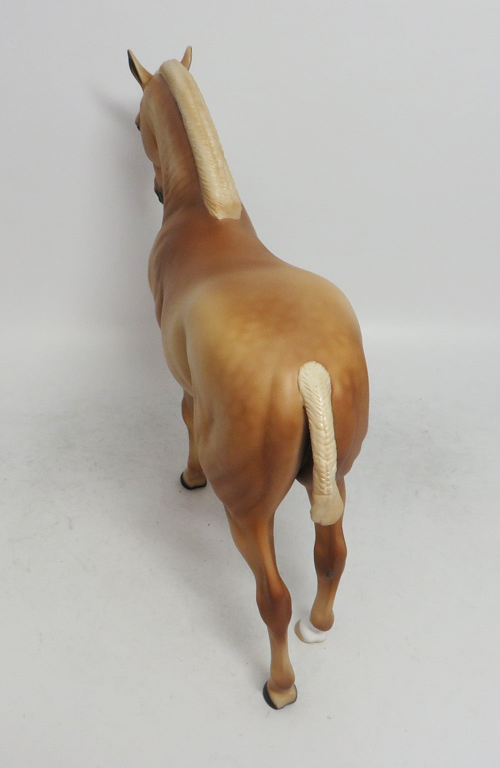 SCROOGE- OOAK PALOMINO DAPPLED ANDALUISAN LE-3 BY AUDREY DIXON WHS 2018