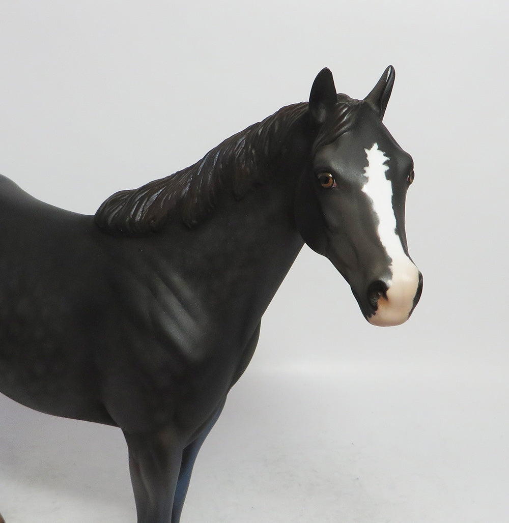 RUMMY- OOAK BLACK GOING GREY ISH CUSTOM BY JULIE KEIM WHS 2018