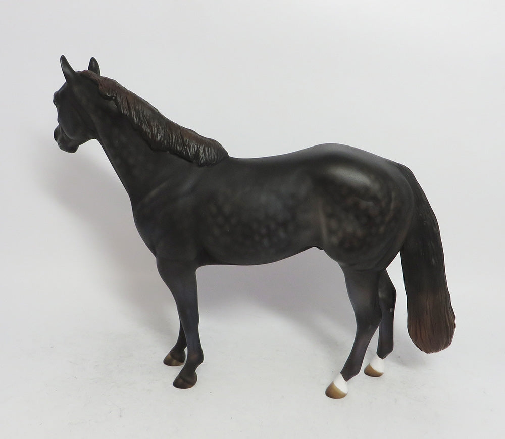 RUMMY- OOAK BLACK GOING GREY ISH CUSTOM BY JULIE KEIM WHS 2018