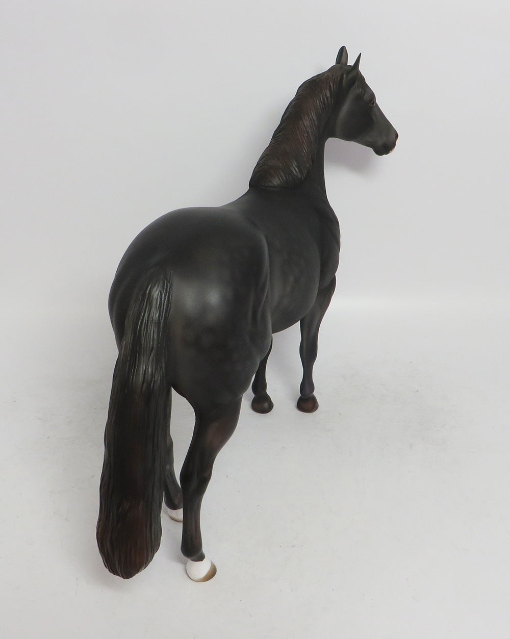 RUMMY- OOAK BLACK GOING GREY ISH CUSTOM BY JULIE KEIM WHS 2018