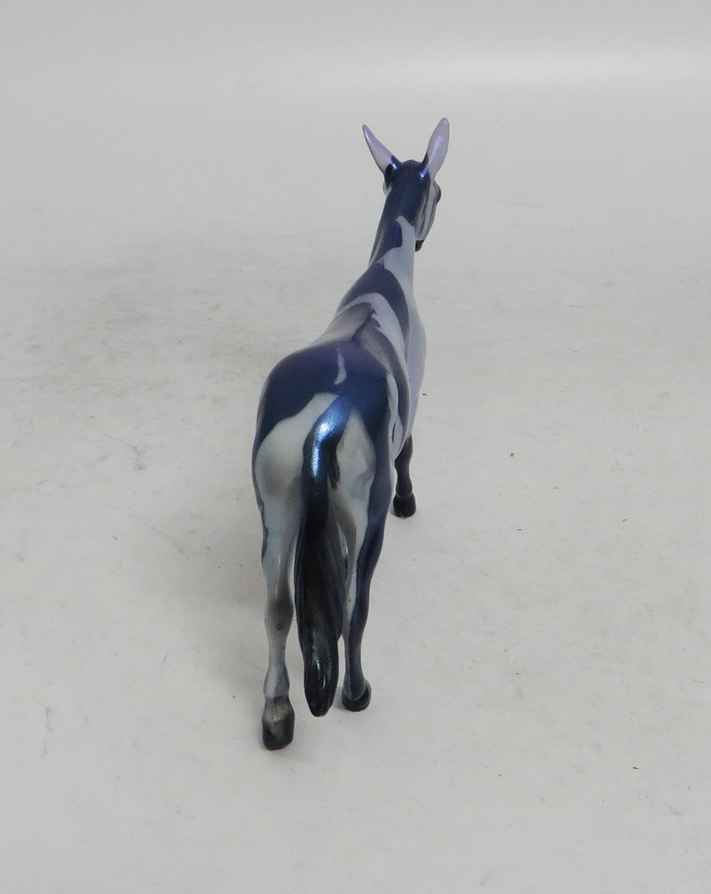 SNOW FALL- OOAK BLUE MULE HOLIDAY DECORATOR WHS 2018 BY JULIE KEIM