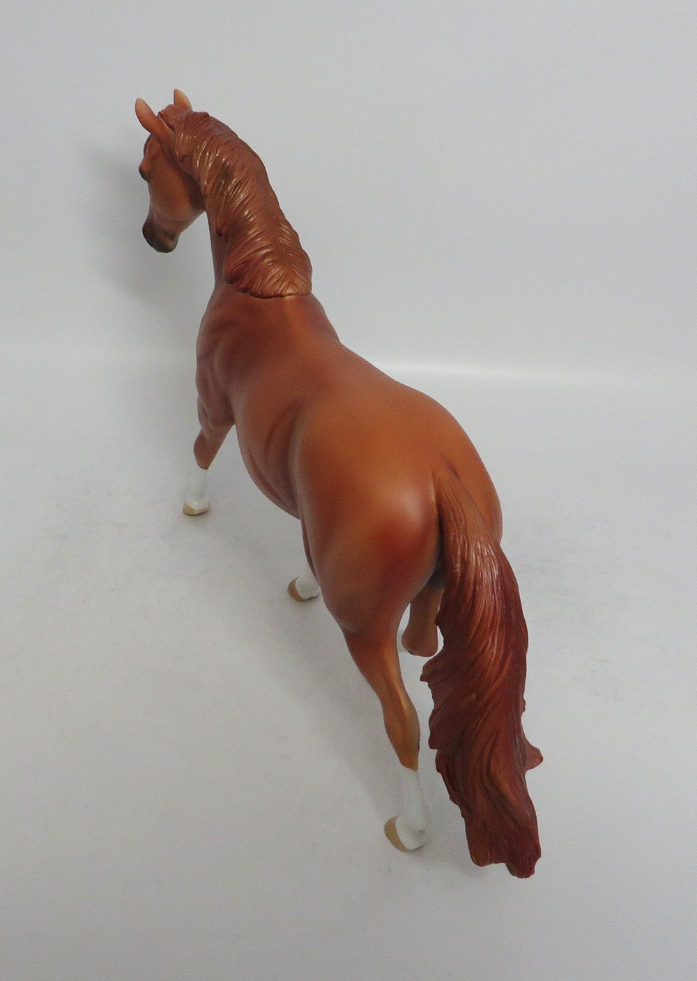 GOLDEN-OOAK CHESTNUT PONY MODEL HORSE 6/1/18
