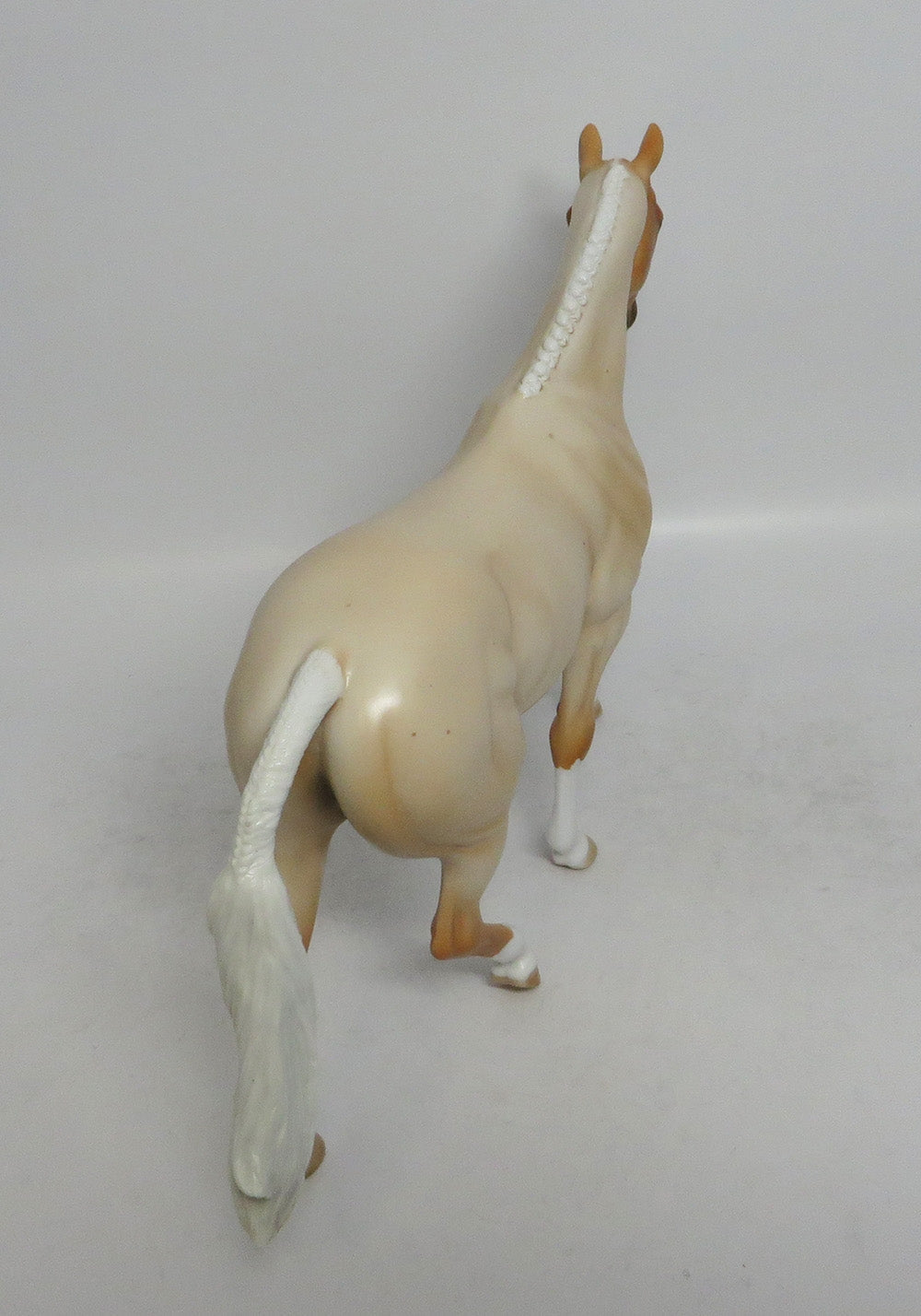 SHOW ME - OOAK PALOMINO ROAN PONY MODEL HORSE SHCF2018