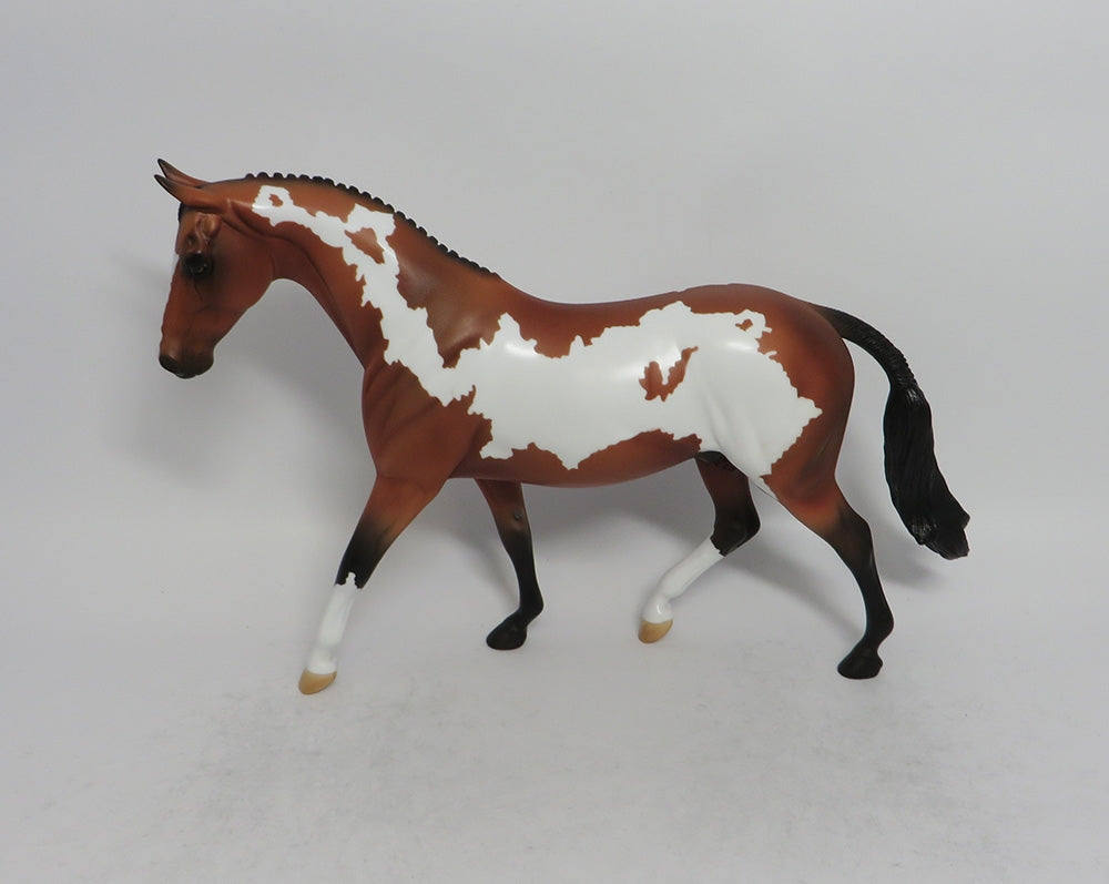 GREAT LAKES - OOAK BAY PINTO PONY MODEL HORSE SHCF2018