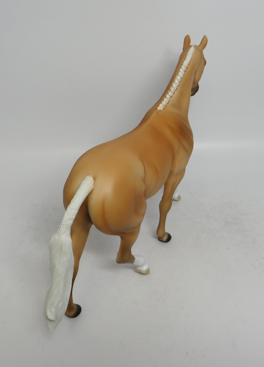 MAGNOLIA - OOAK PALOMINO PONY MODEL HORSE SHCF2018
