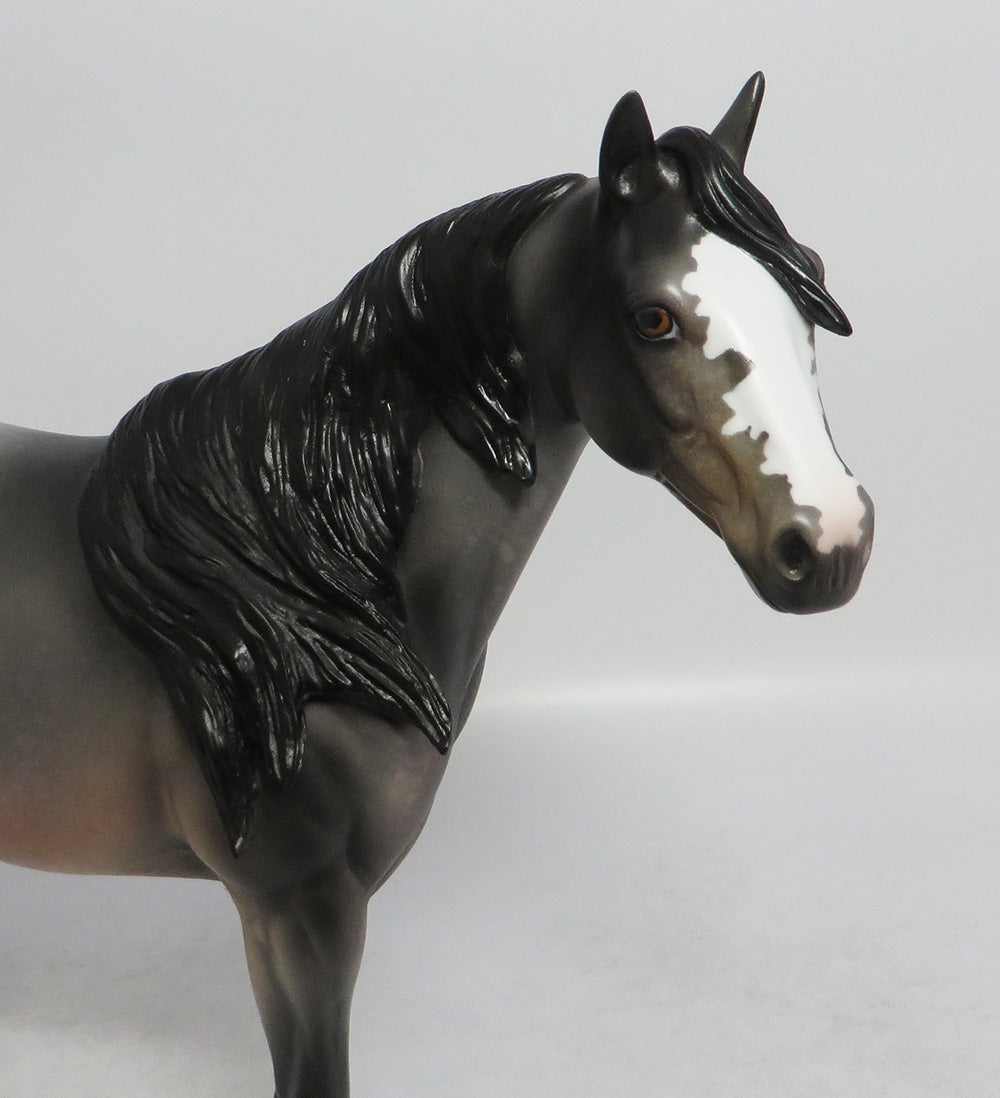 PLAY TA WIN - OOAK BAY APPALOOSA ISH MODEL HORSE MW2018