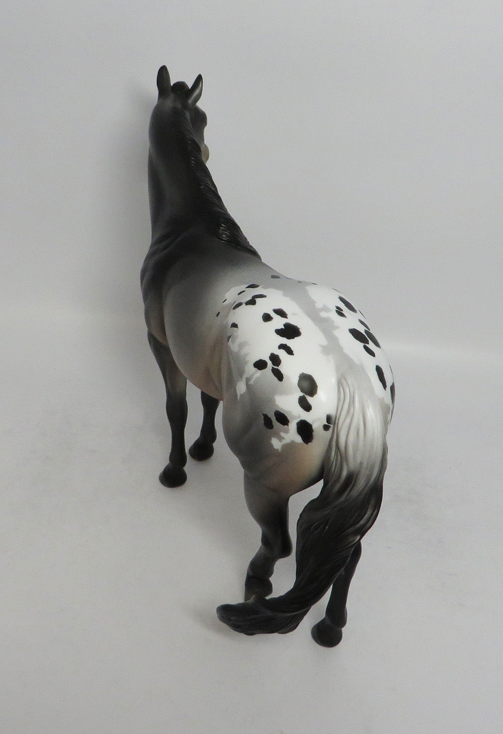 PLAY TA WIN - OOAK BAY APPALOOSA ISH MODEL HORSE MW2018