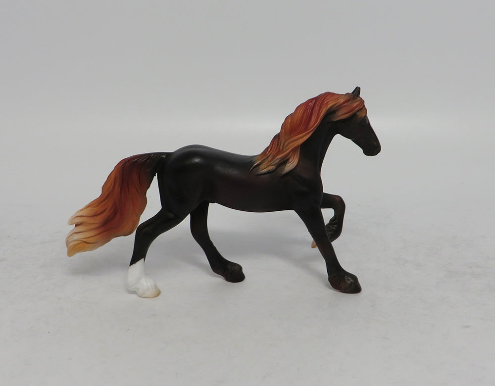 RIOT ACT - OOAK LIVER CHESTNUT FRESIAN CHIP SHCF2018