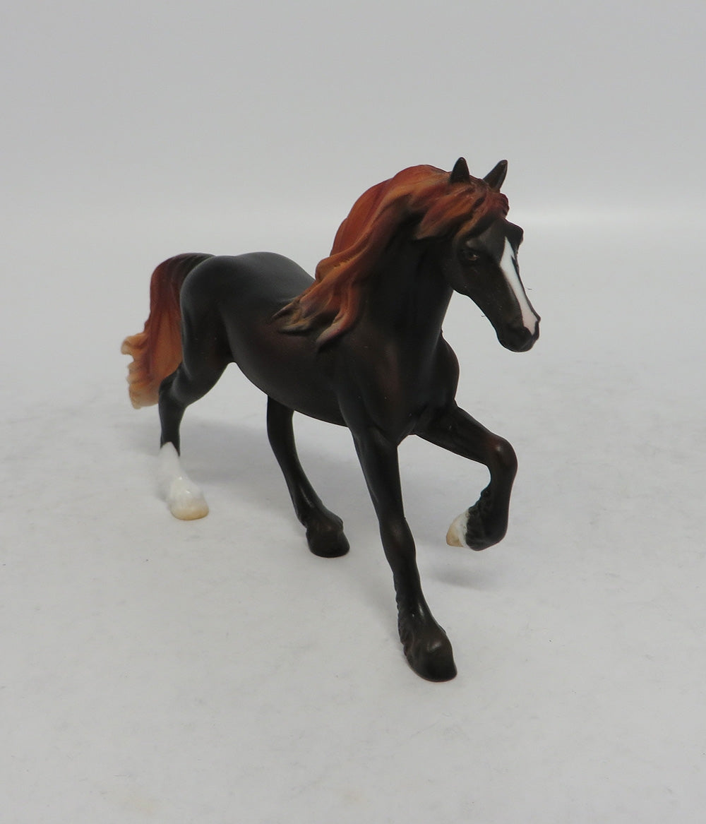 RIOT ACT - OOAK LIVER CHESTNUT FRESIAN CHIP SHCF2018