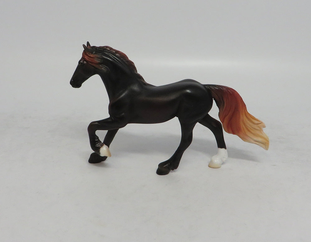 RIOT ACT - OOAK LIVER CHESTNUT FRESIAN CHIP SHCF2018