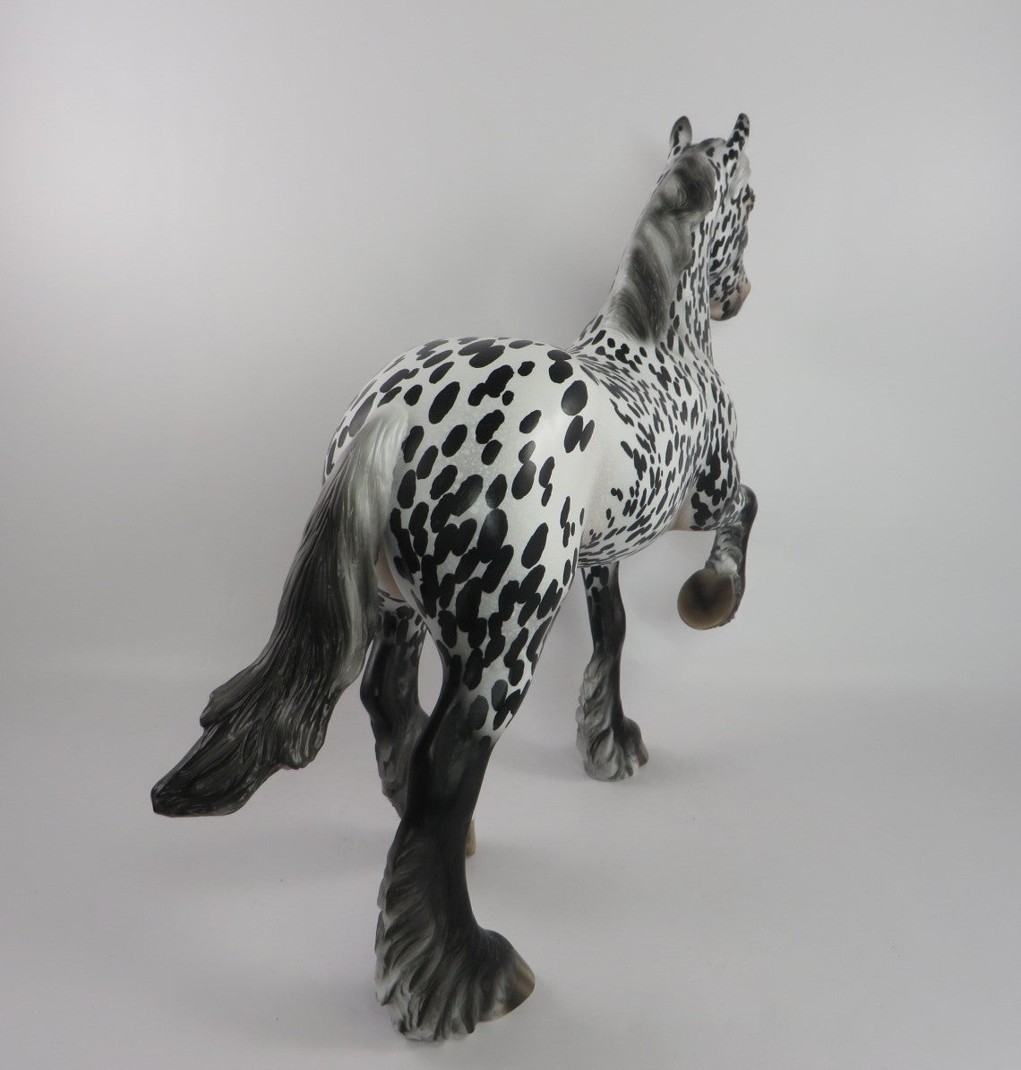 FOO FIGHTER - OOAK LEOPARD APPALOOSA TROTTING DRAFTER BY AUDREY DIXON PJ20