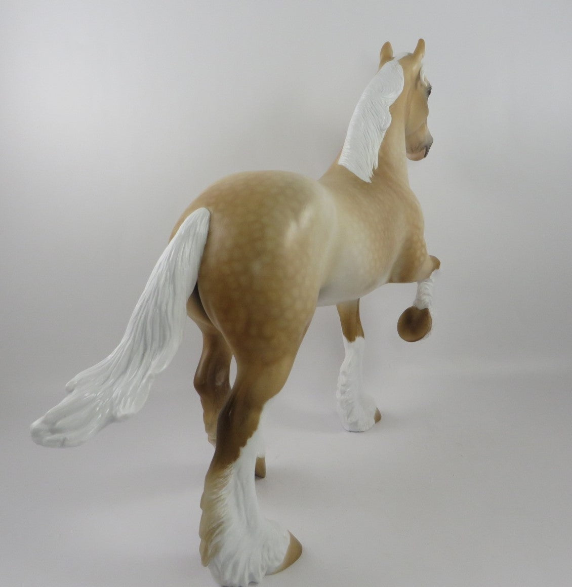 INNER PEACE - OOAK DAPPLE PALOMINO TROTTING DRAFTER BY AUDREY DIXON PJ20