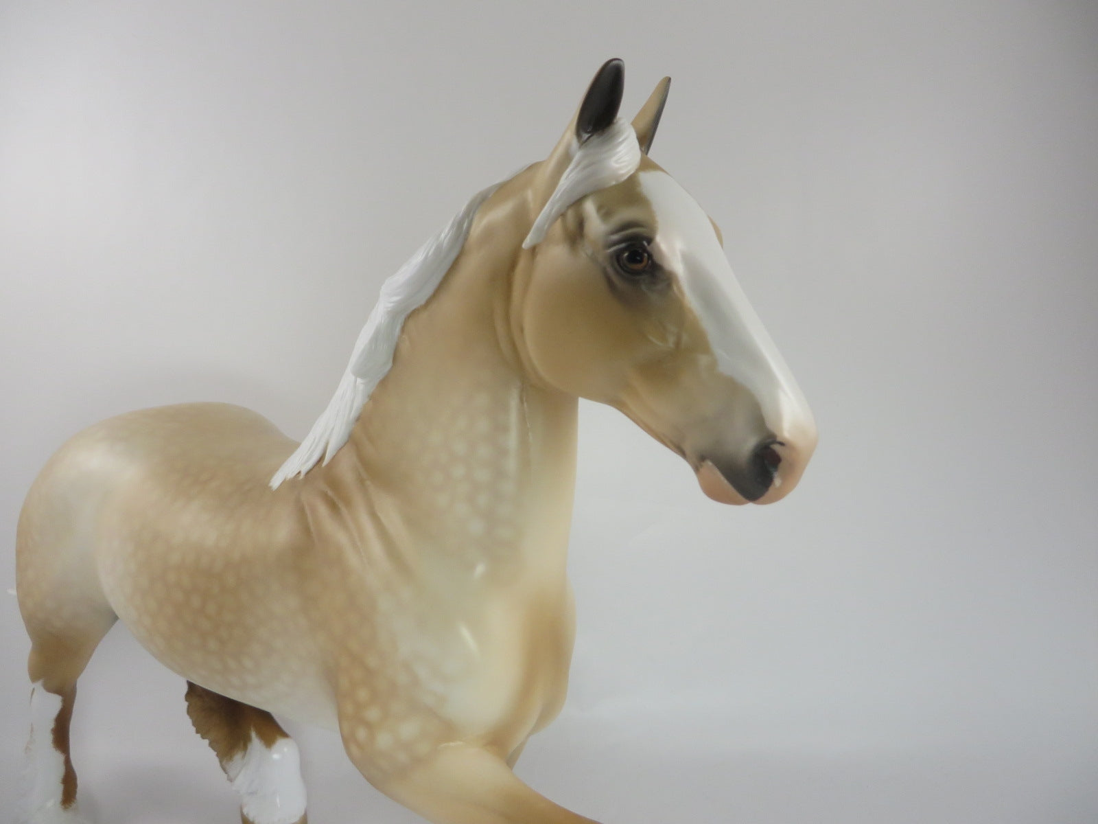 INNER PEACE - OOAK DAPPLE PALOMINO TROTTING DRAFTER BY AUDREY DIXON PJ20