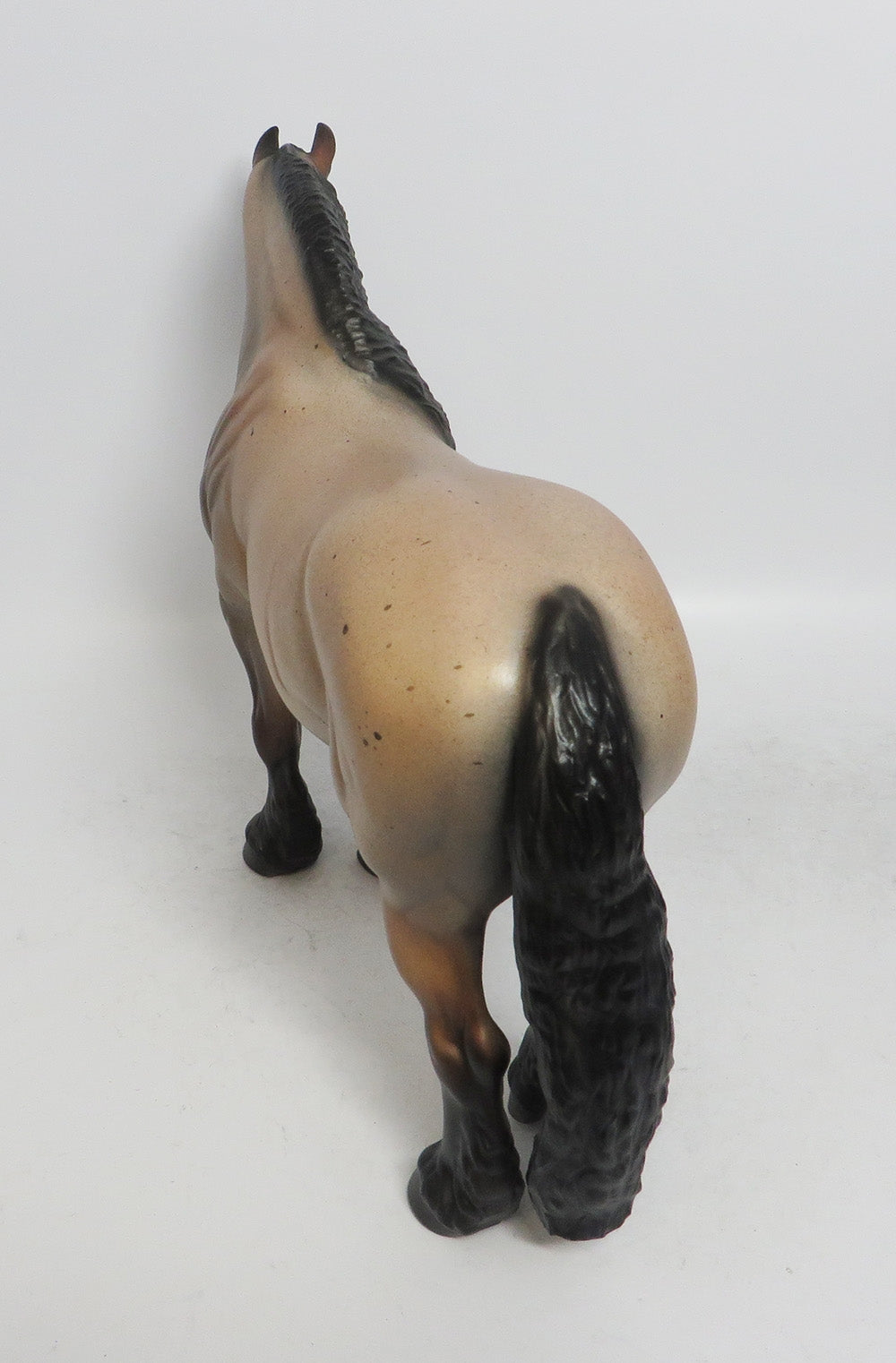 EVE- LE- 15  HEAVY DARFT MARE CUSTOM BAY ROAN BY DAWN QUICK WHS 2018