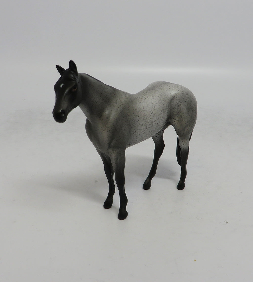 MOON SHADOW BLUE - OOAK BLUE ROAN STOCK CHIP MW2018