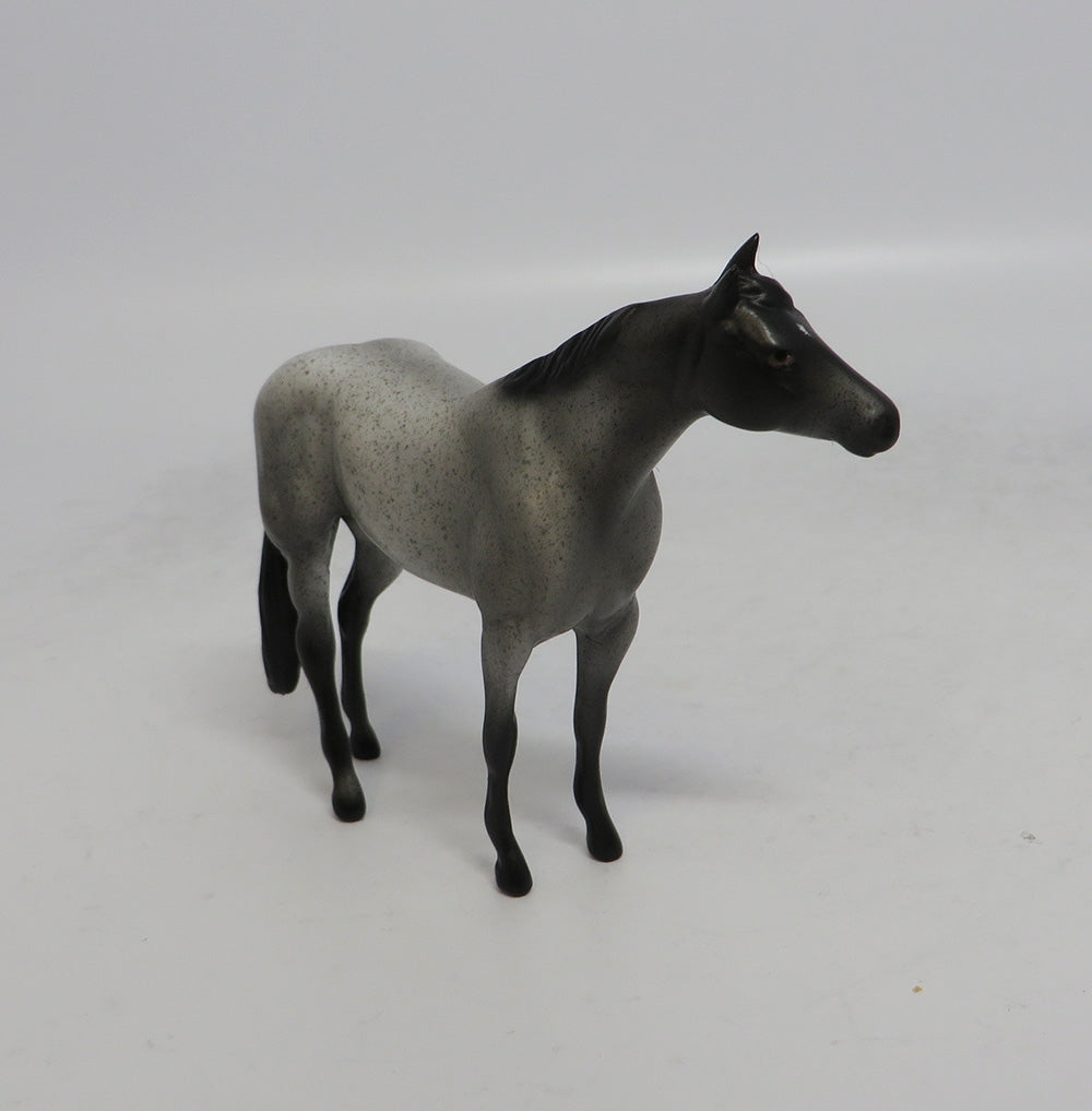MOON SHADOW BLUE - OOAK BLUE ROAN STOCK CHIP MW2018