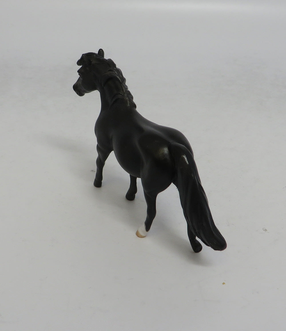 COAL - OOAK BLACK PONY CHIP SHCF2018