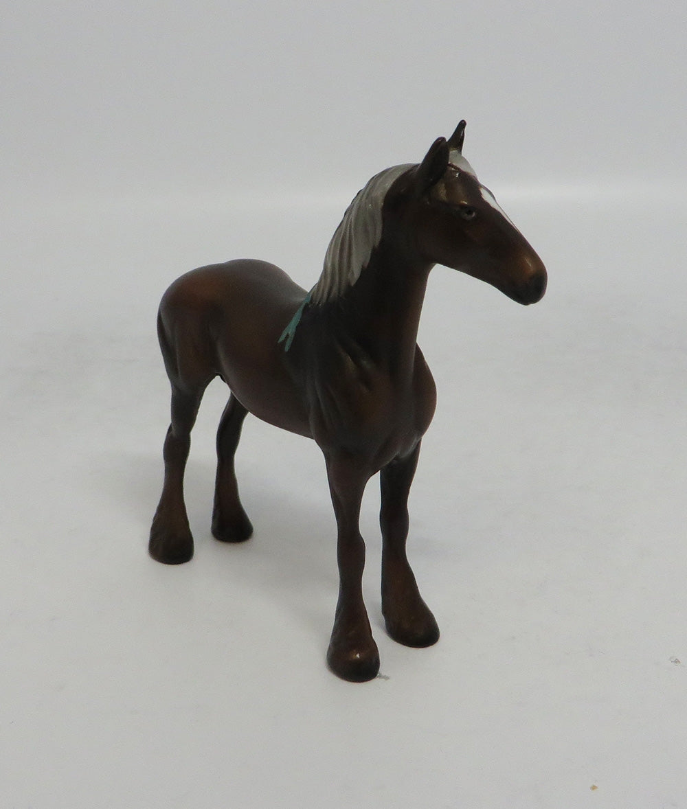 DINGO - OOAK LIVER CHESTNUT DRAFT CHIP SHCF2018