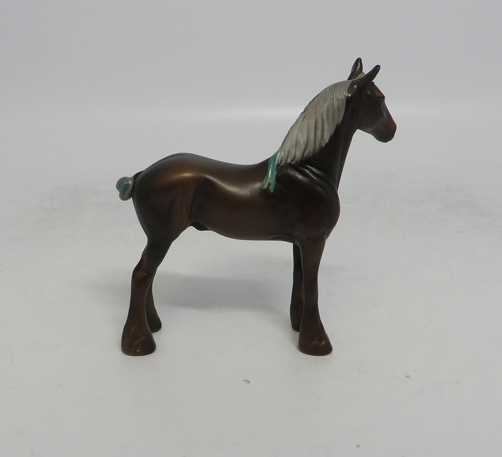 DINGO - OOAK LIVER CHESTNUT DRAFT CHIP SHCF2018