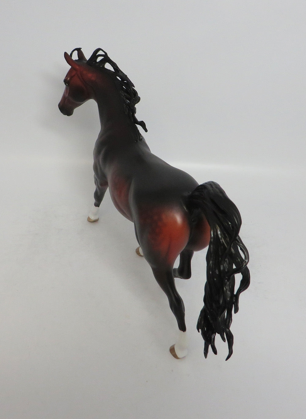 BLINKY-OOAK DAPPLE BAY PONY BY SHERYL LEISURE SHCF 2018