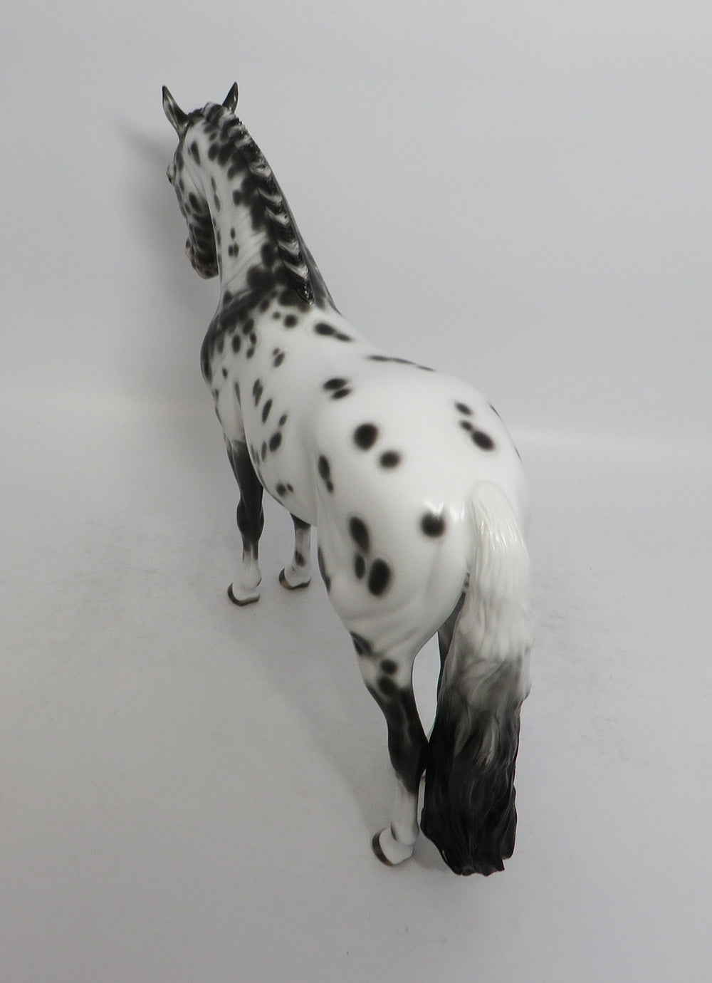 SPARKLE-OOAK LEOPARD APPALOOSA ANDALUSIAN MODEL HORSE SHCF 2018