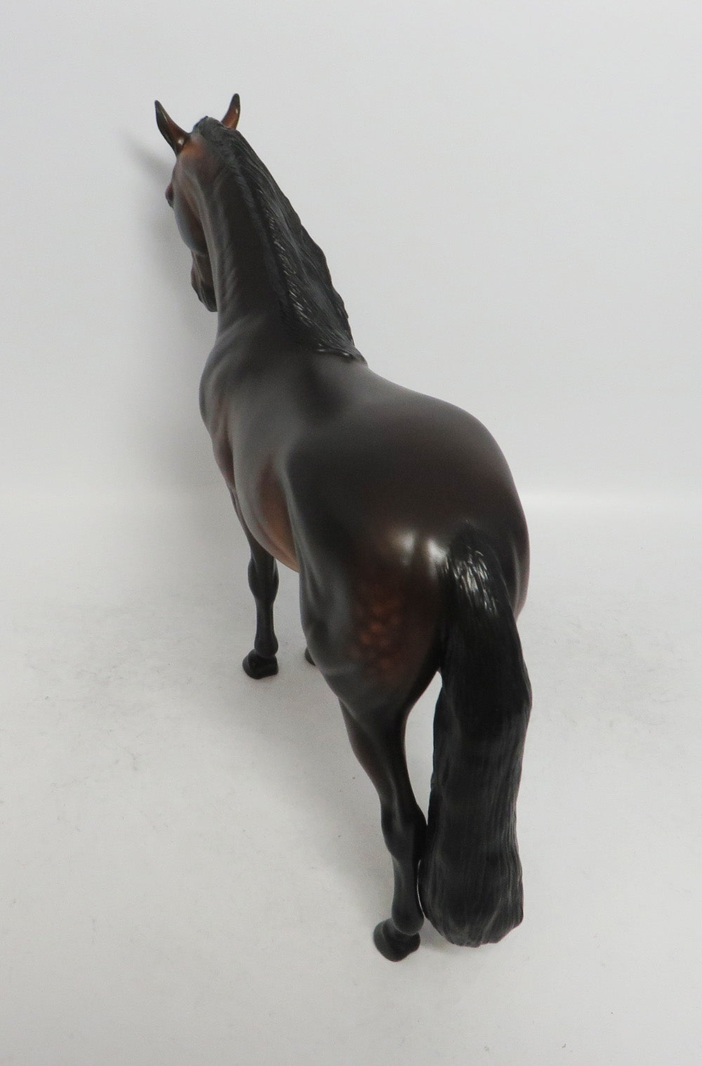 JANGLE BELLS-OOAK DAPPLE BAY ANDALUSIAN MODEL HORSE 12/14/18