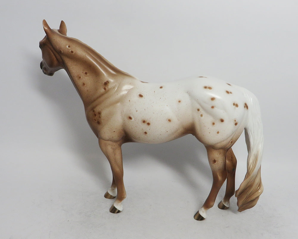 WEE WINTER-OOAK CHESTNUT APPALOOSA ISH MODEL HORSE 12/14/18