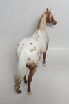 WEE WINTER-OOAK CHESTNUT APPALOOSA ISH MODEL HORSE 12/14/18