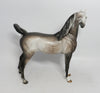 THISTLEWHITE-OOAK STAR DAPPLE GREY ARABIAN MODEL HORSE 12/14/18