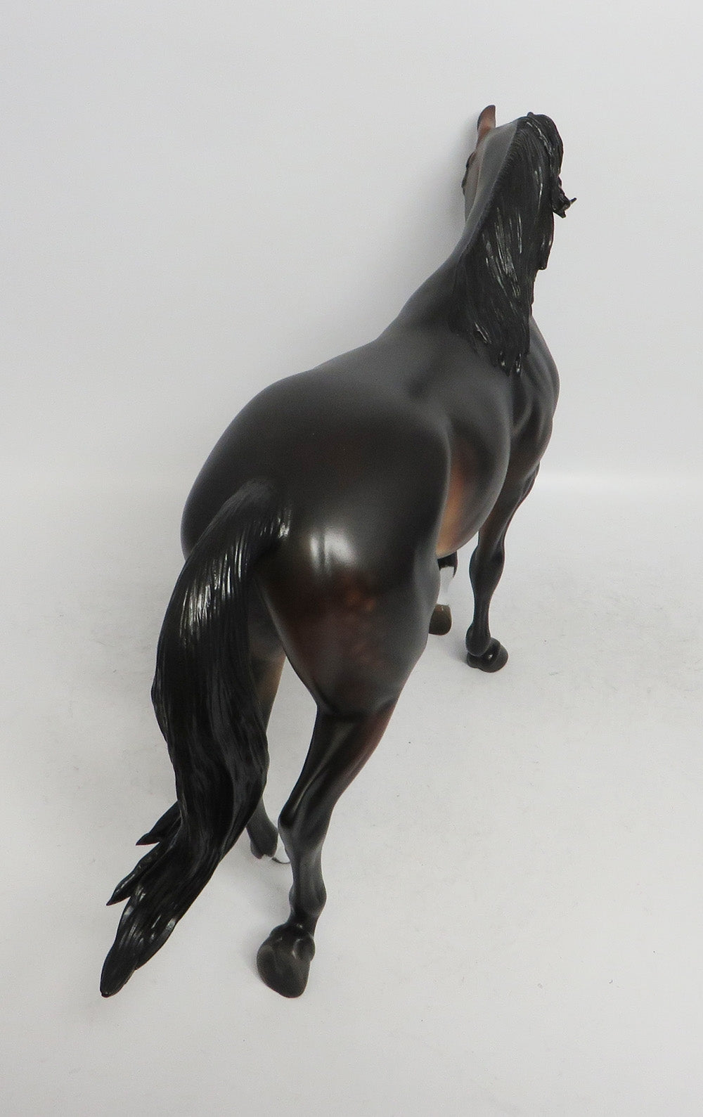 TEN BELOW-OOAK DAPPLE BAY THOROUGHBRED MODEL HORSE 12/14/18