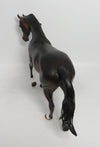 TEN BELOW-OOAK DAPPLE BAY THOROUGHBRED MODEL HORSE 12/14/18